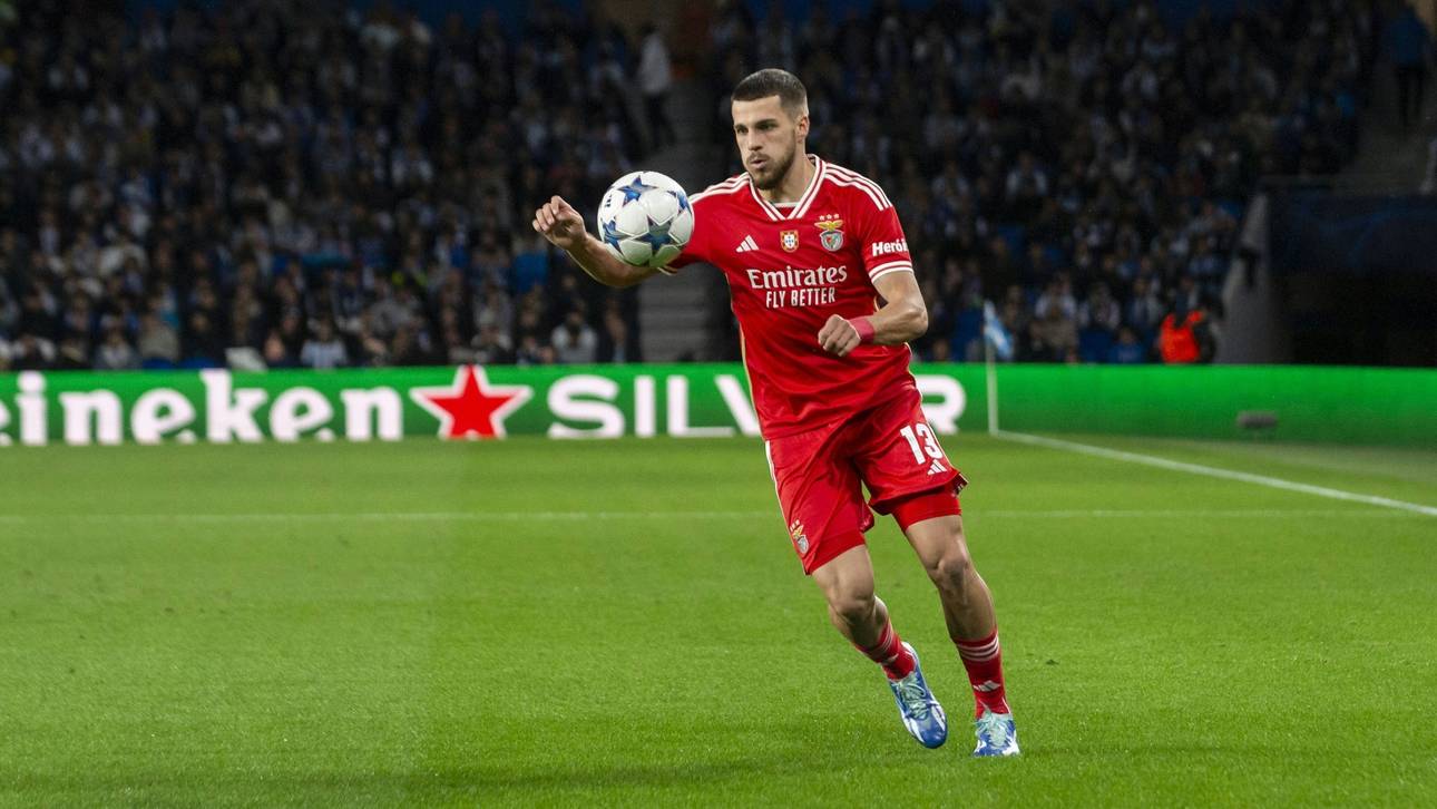 Bis Saisonende: Hoffenheim leiht Benficas Jurasek aus