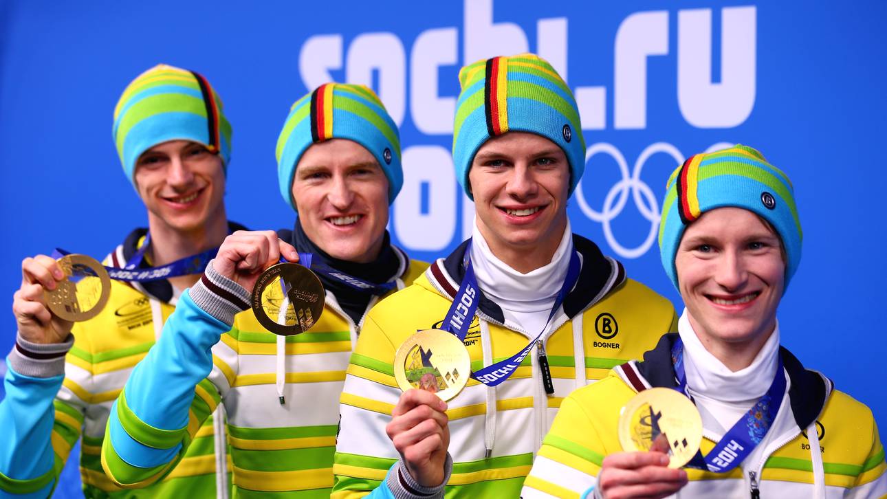 Andreas Wellinger, Marinus Kraus, Severin Freund, Andreas Wank