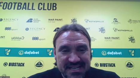 Daniel Farke hat den direkten Wiederaufstieg mit Norwich City geschafft. Der anschließenden Feier will der deutsche Trainer aber so kurz wie möglich beiwohnen.