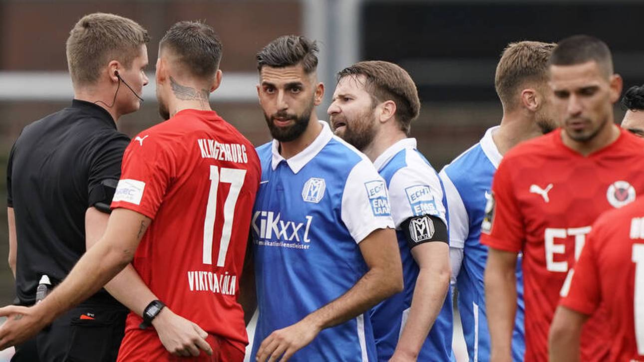 Rotflut und Spieler-Zoff in 3. Liga