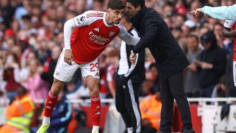 Kai Havertz wird dem FC Arsenal vorerst nicht zur Verfügung stehen. Trainer Mikel Arteta bestätigt, dass sich der deutsche Stürmer verletzt hat und für unbestimmte Zeit ausfällt.