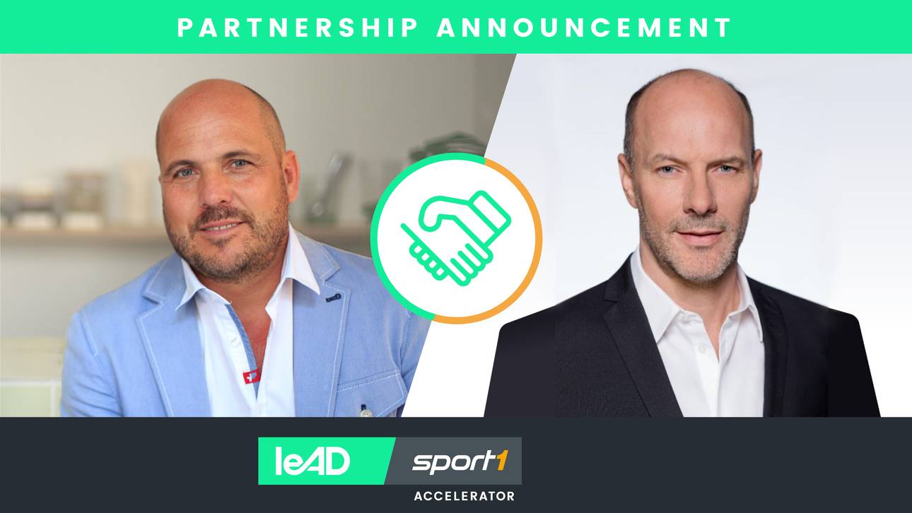 SPORT1 und leAD Sports schließen strategische Kooperation und starten Accelerator-Programm „leAD SPORT1 Accelerator”