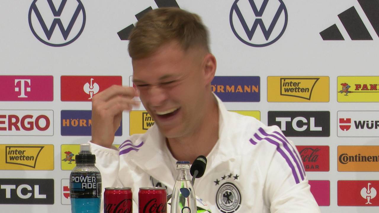 Sprüche-Feuerwerk! Die unterhaltsamste PK der EM 2024 mit Kimmich und Raum