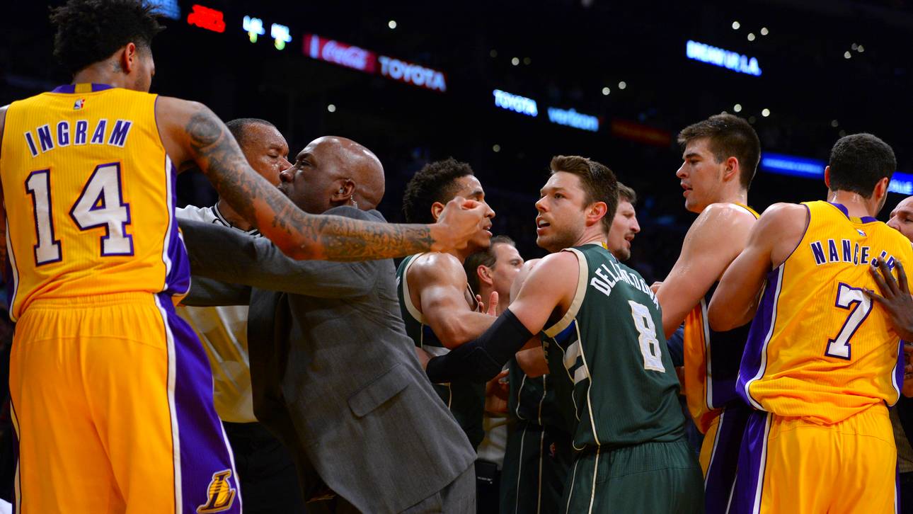 Rangelei überschattet Lakers-Pleite