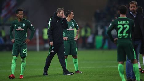 Florian Kohfeldt kassierte mit Werder Bremen eine 1:2-Pleite gegen Emmen