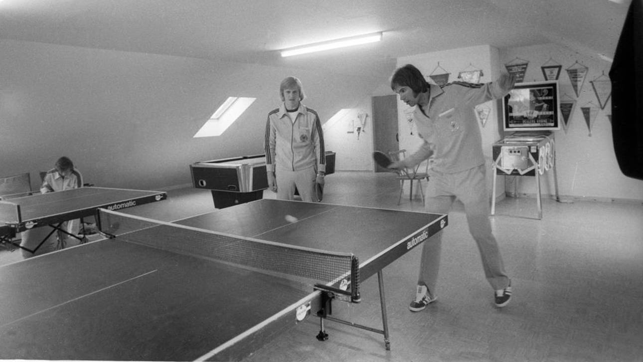Norbert Nigbur stand in Malente gegen Ged Müller im Tischtennis-Finale
