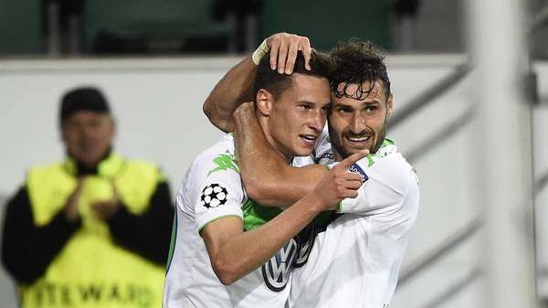 Draxlers Debüt-Tor lässt Wolfsburg jubeln