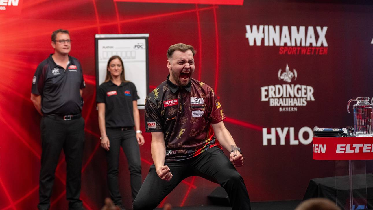 Wie weit kommt die Darts-Überraschung?