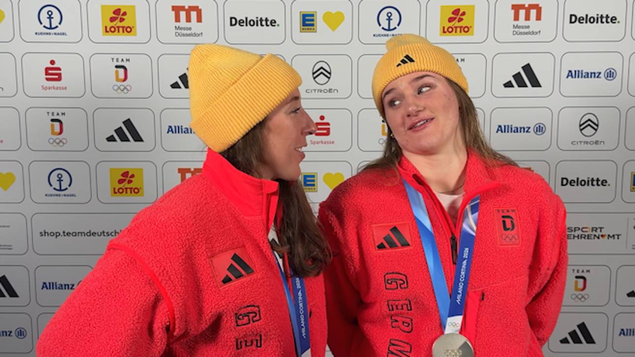 Outet sich das Silber-Duo etwa als Bayern-Fans?
