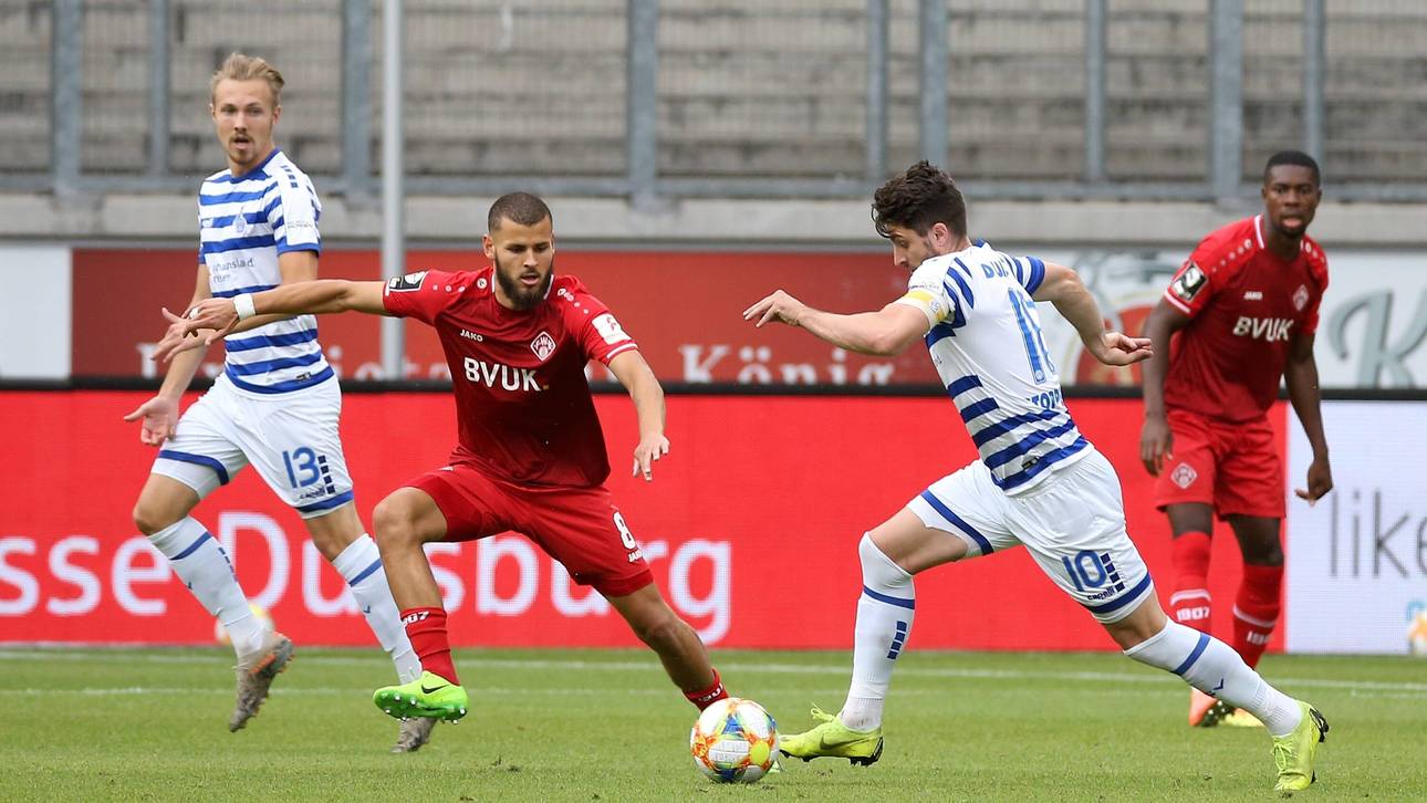 Duisburg rettet Punkt im Topspiel