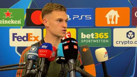Joshua Kimmich reagiert auf die Rückkehr von Alphonso Davies und berichtet, wie dieser seine Leidenszeit gemeistert hat.