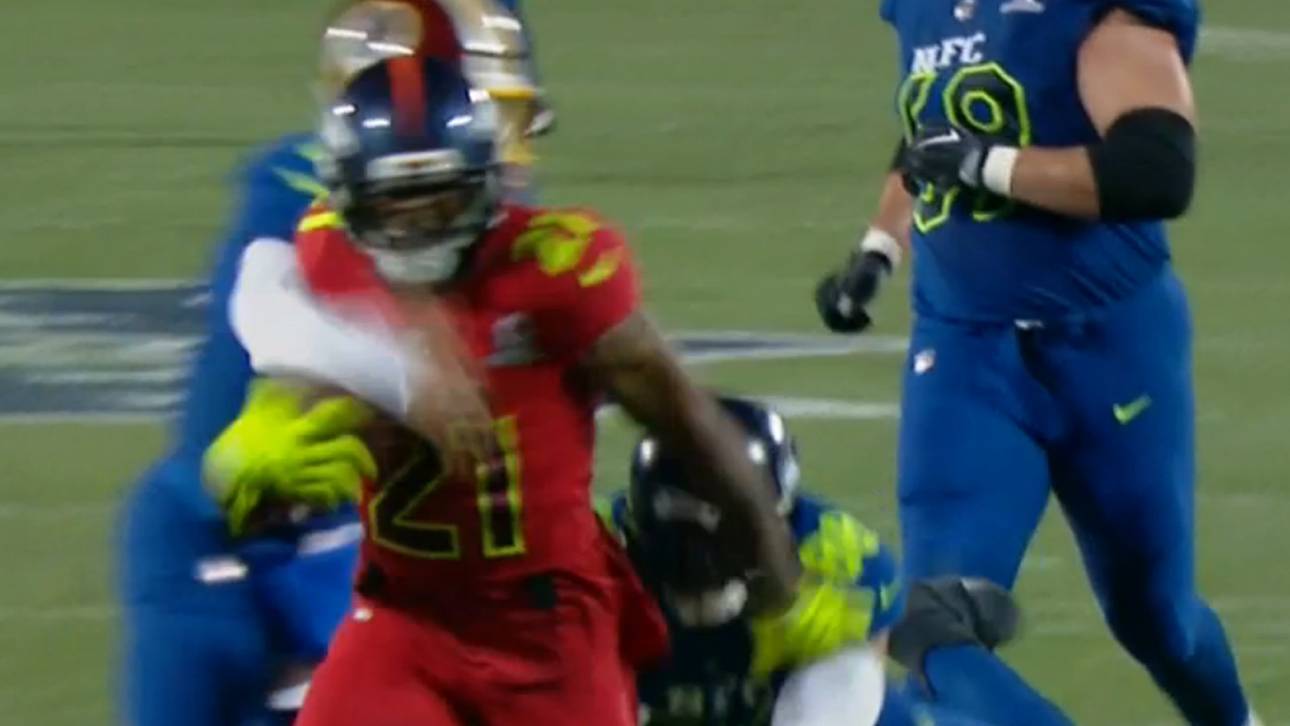 Irre Rettungstat im Pro Bowl im Video