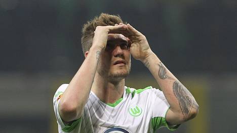 Nicklas Bendtner vom VfL Wolfsburg