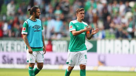 Martin Harnik (l.) wechselte im Sommer 2018 von Hannover 96 zu Werder Bremen
