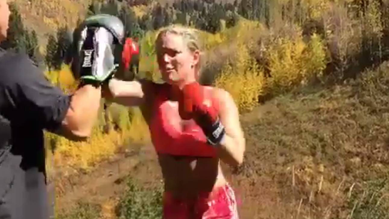 Lindsey Vonn boxt sich für Saison fit