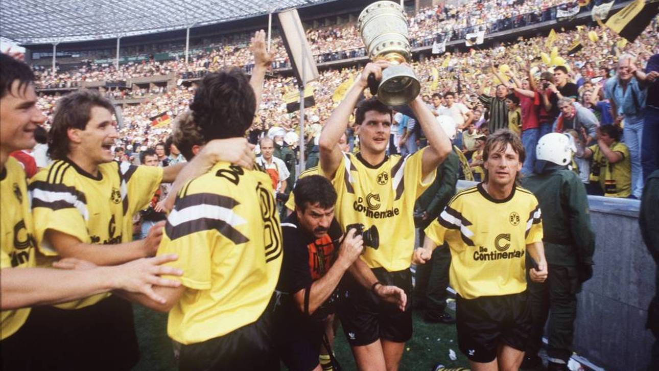 Zusammen gewann das ungleiche Duo "Rocky-Zocky" 1989 mit Borussia Dortmund Pokalsieger