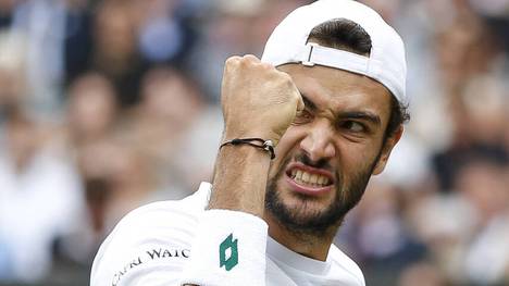 Matteo Berrettini ist der Gegner von Novak Djokovic im Finale von Wimbledon