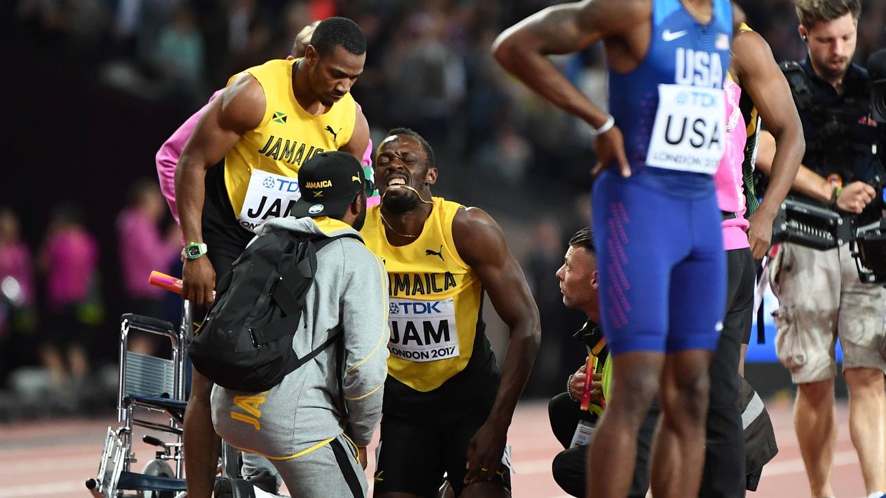 Verletzt! Drama statt Gold für Bolt