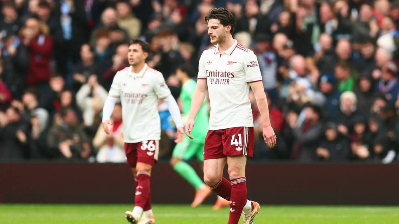 Enttäuschung bei Declan Rice