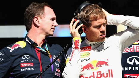Christian Horner (l.) und Sebastian Vettel (r.) feierten zusammen vier WM-Titel