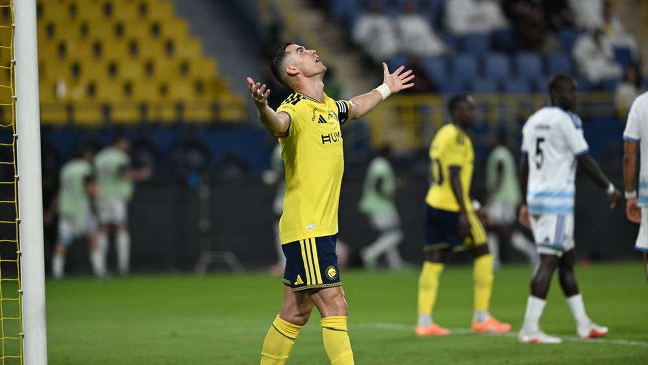 Bittere Momente für Cristiano Ronaldo