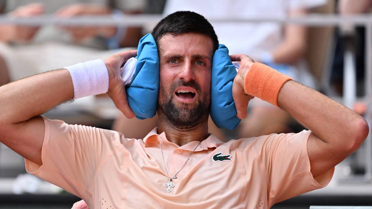 Novak Djokovic war erschöpft