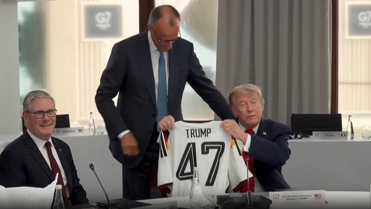 Dieser Trump-Moment sorgt für Gesprächsstoff