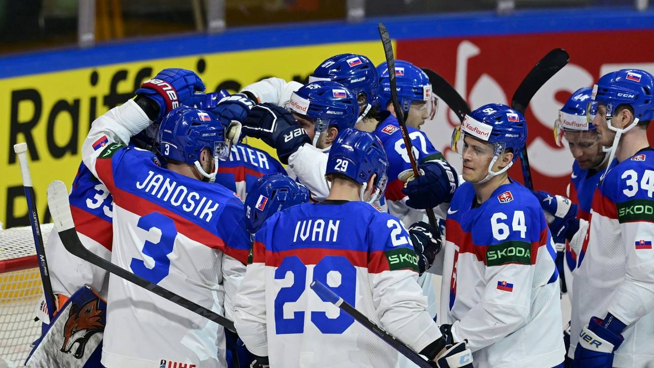 Eishockey: Slowakei überzeugt bei Deutschland-Cup