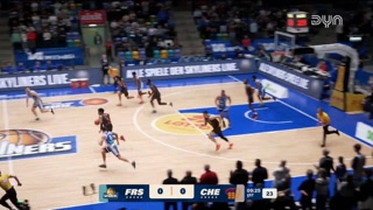 SKYLINERS Frankfurt - NINERS Chemnitz | BBL-Highlights im Video