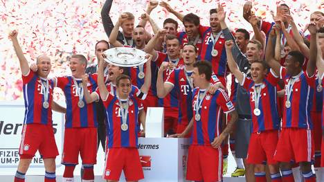 Vergangene Saison gewann der FC Bayern den Titel sieben Spieltage vor Saisonende