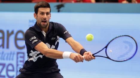 Novak Djokovic ist beim ATP-Turnier in Wien vorzeitig ausgeschieden