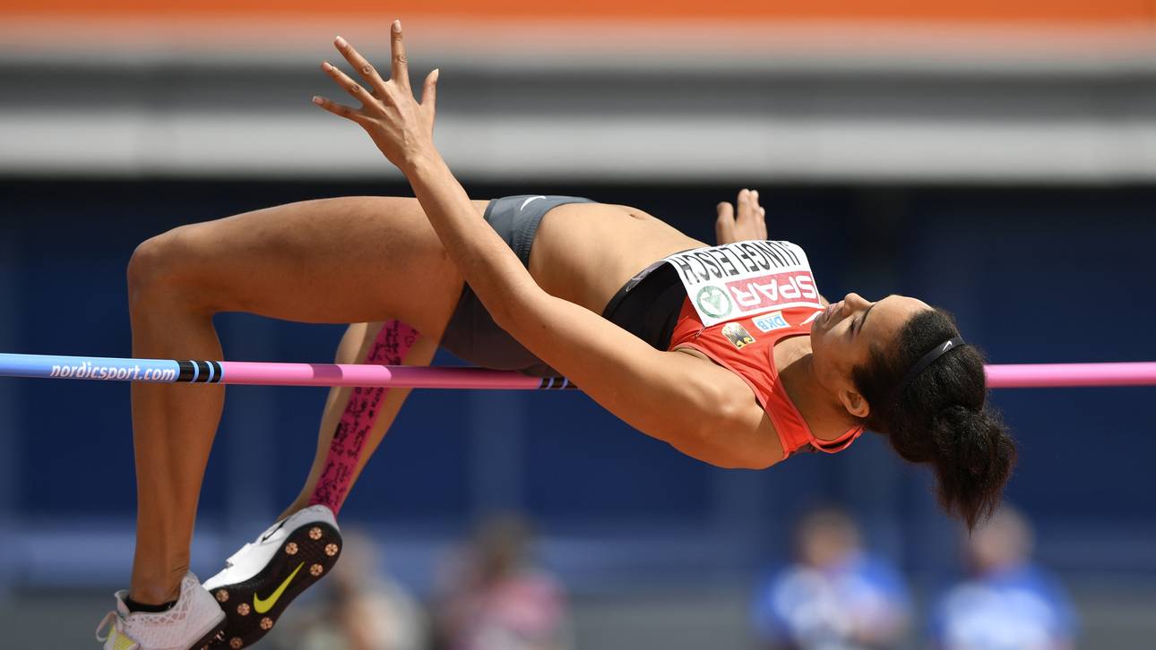 Jungfleisch steht im Hochsprungfinale