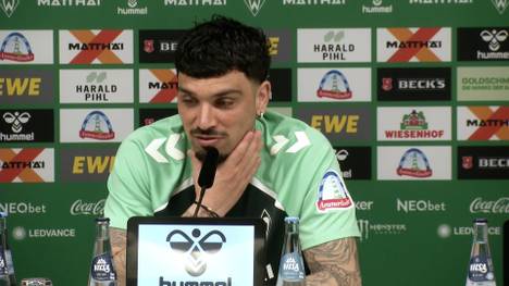 Cameron Puertas ist vom saudischen Klub Al-Qadsiah an Werder Bremen ausgeliehen und müsste - Stand jetzt - dorthin zurückkehren. Der Profi äußert sich zum Krieg im Nahen Osten.