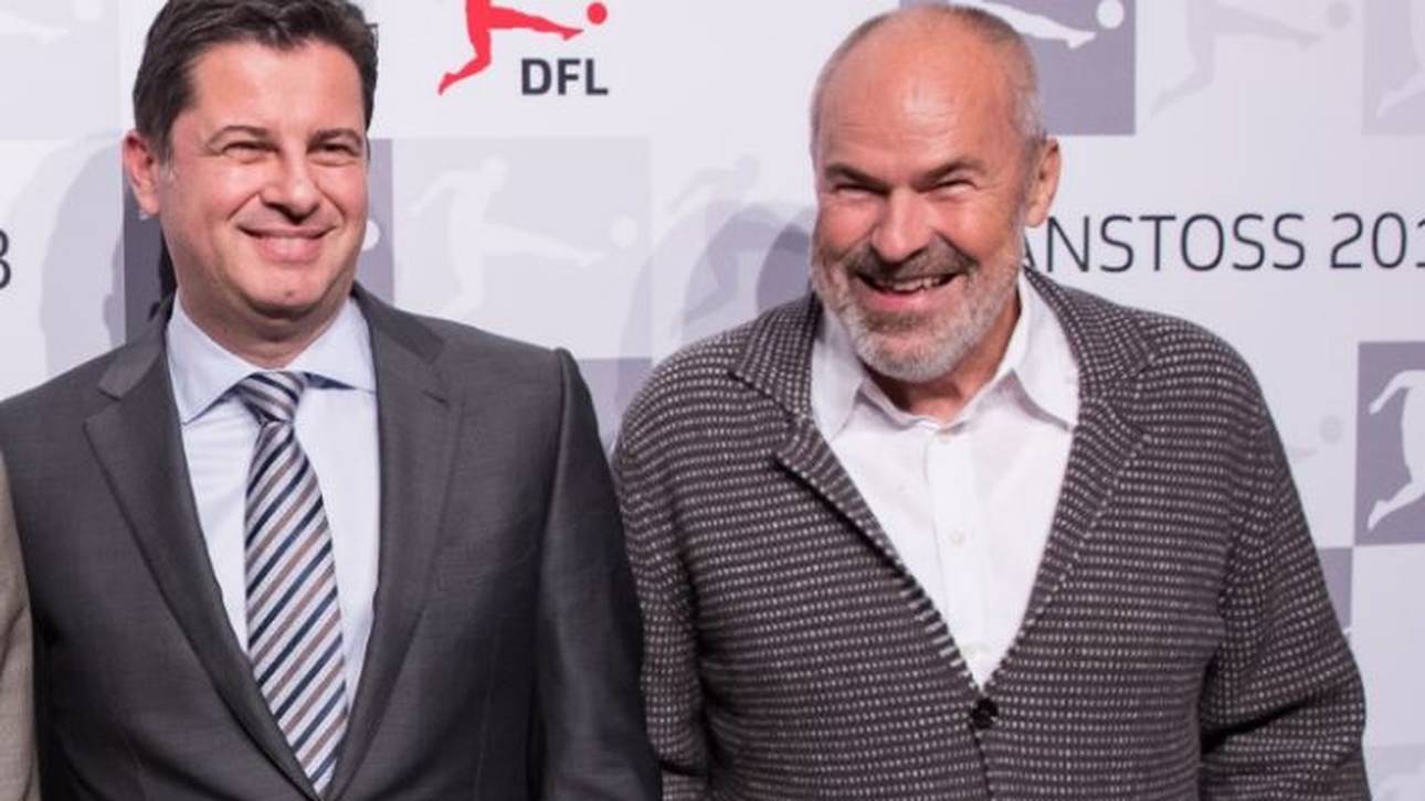 Wolfgang Holzhäuser (r.) wäre einer Frau als Nachfolgerin für DFL-Boss Christian Seifert nicht abgeneigt