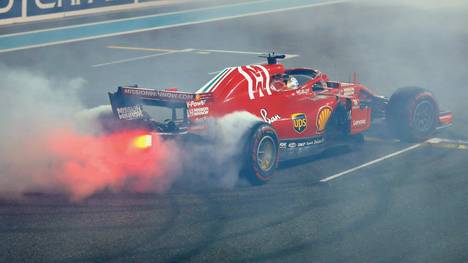 Formel 1: Rennveranstalter kritisieren Formel-1-Besitzer, Sebastian Vettel gibt in seinem Ferrari mächtig Gas