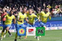 Eintracht Braunschweig gewinnt das Niedersachsen-Derby völlig verdient gegen Hannover 96.