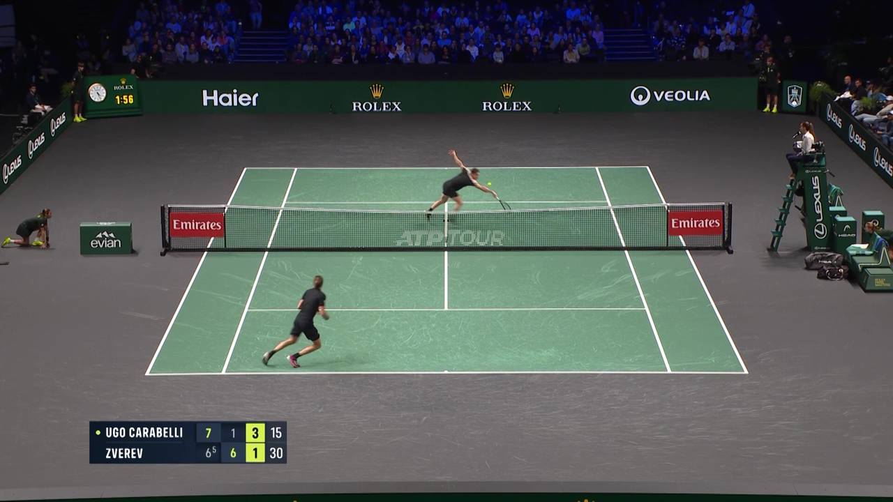 Zverev-Spektakel! Was ist das bitte für ein Ballwechsel?!