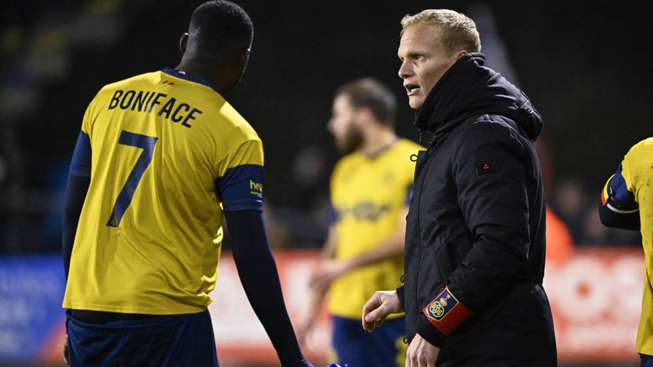 Victor Boniface und Karel Geraerts im Februar 2023