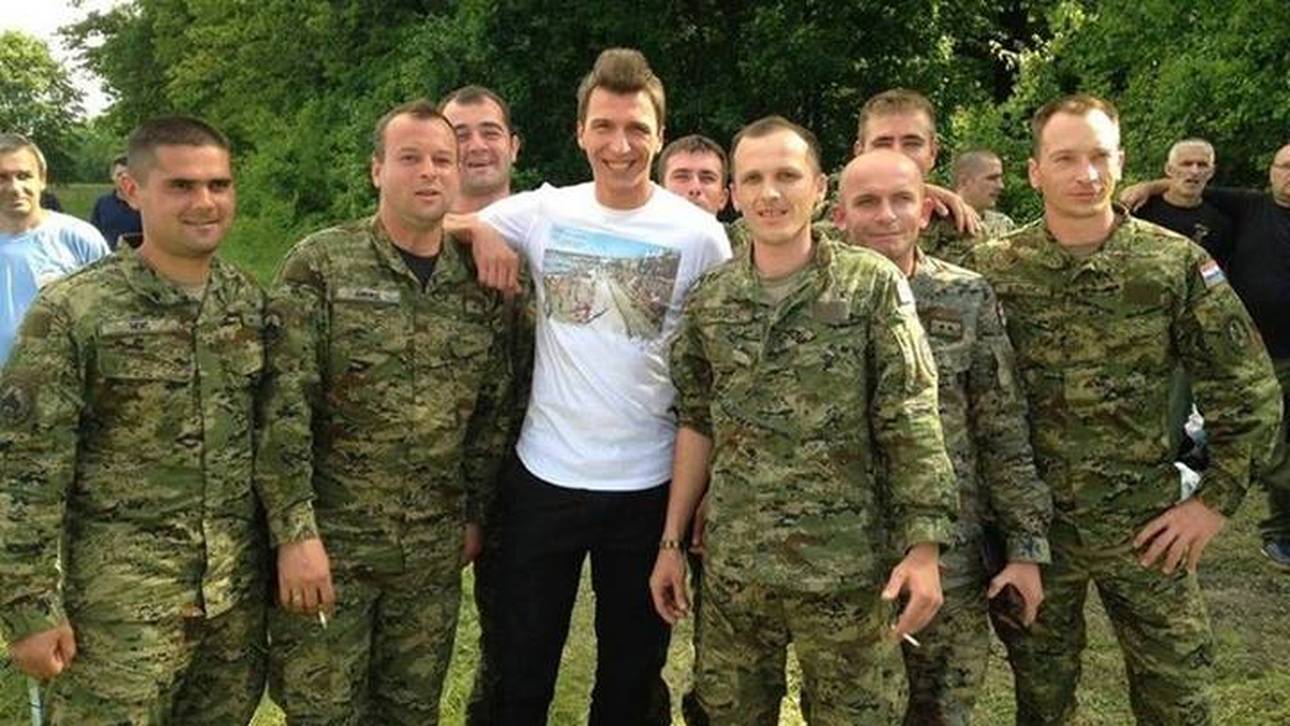 Mandzukic hilft bei Flutkatastrophe