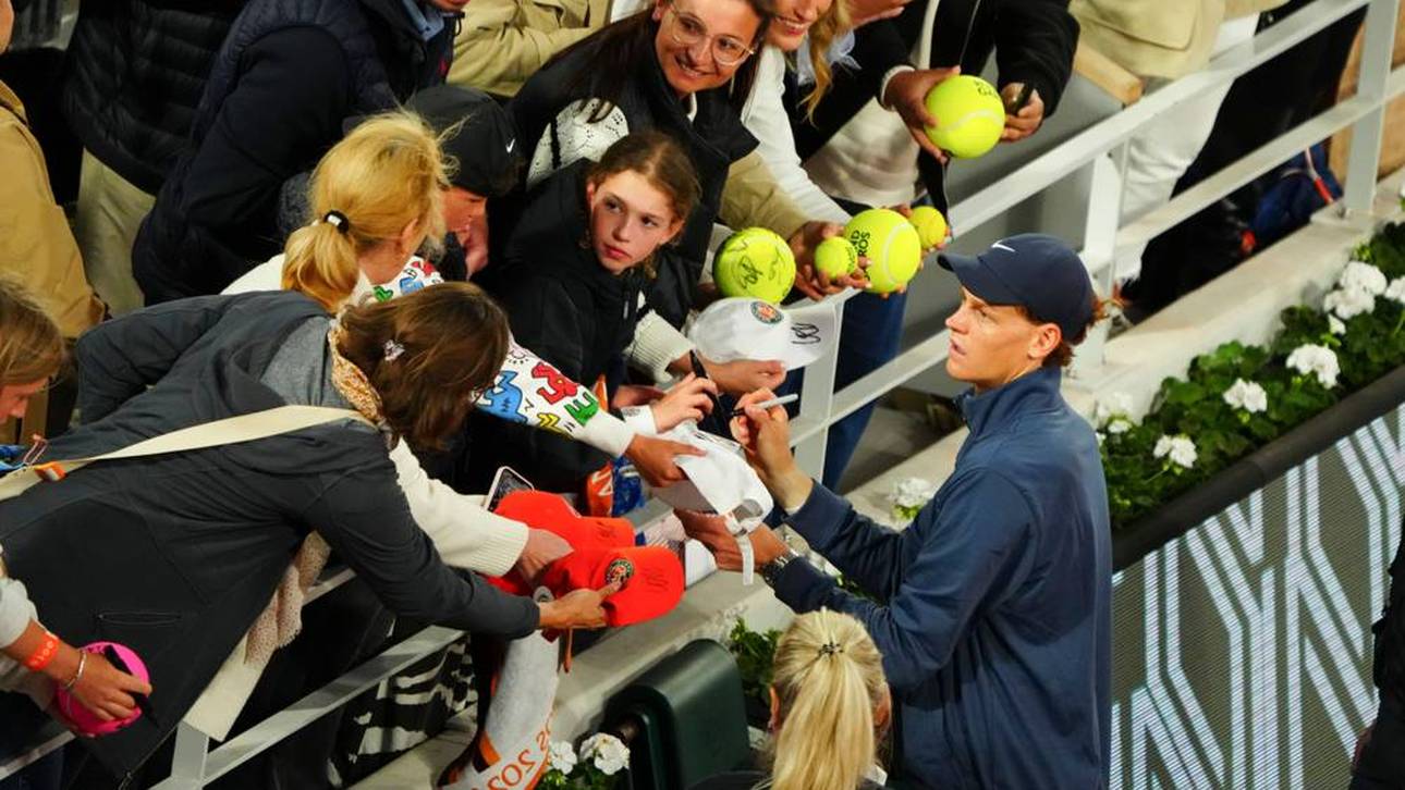 Verliebter Tennis-Star unaufhaltsam