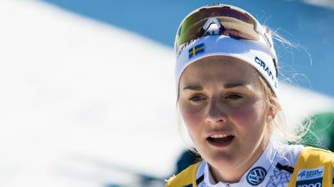 Stina Nilsson belegte bei ihrem Biathlon-Debüt Platz 99