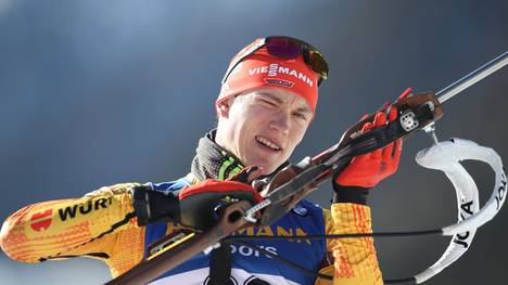 Benedikt Doll schoss bei der Biathlon-WM in den ersten Rennen zu viele Fehler