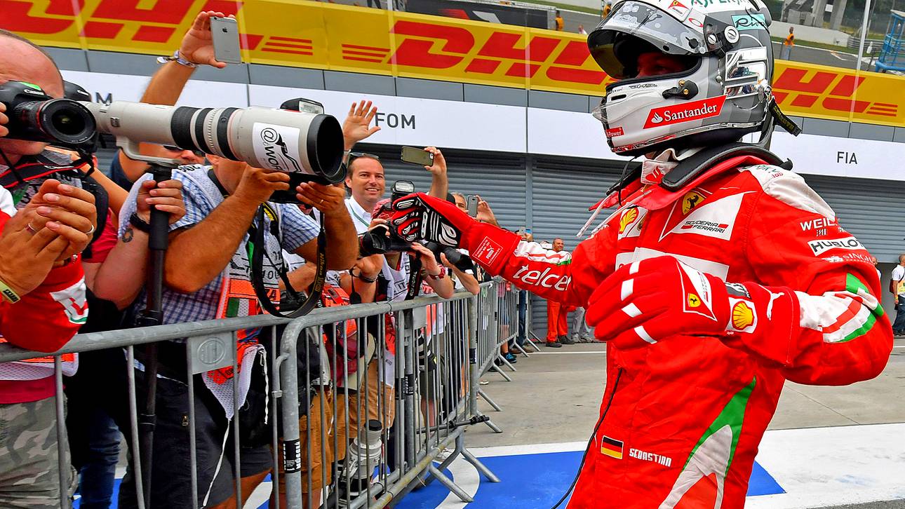 Italien feiert Wüterich Vettel