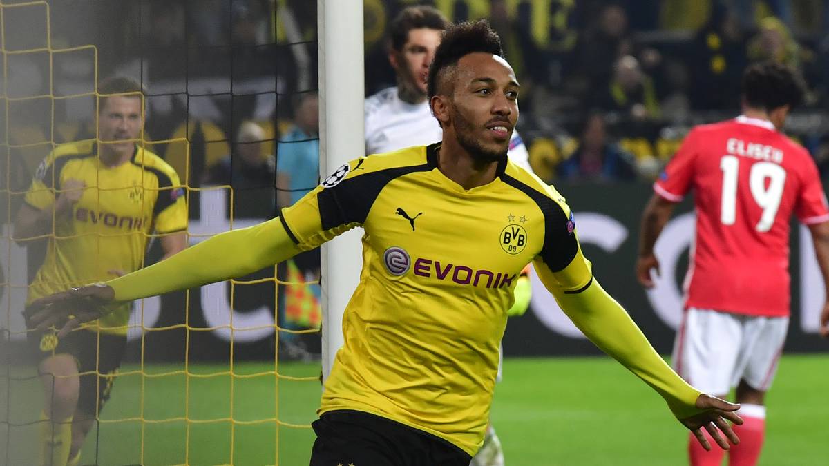 PIERRE-EMERICK AUBAMEYANG: Dreimal stand der Torschütze goldrichtig und machte seine Patzer aus dem Hinspiel damit wieder wett. "Auba" bleibt in der Königsklasse die Lebensversicherung des BVB. SPORT1-NOTE: 1,5