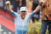 Mit Streckenrekord: Lange zum dritten Mal Ironman-Weltmeister