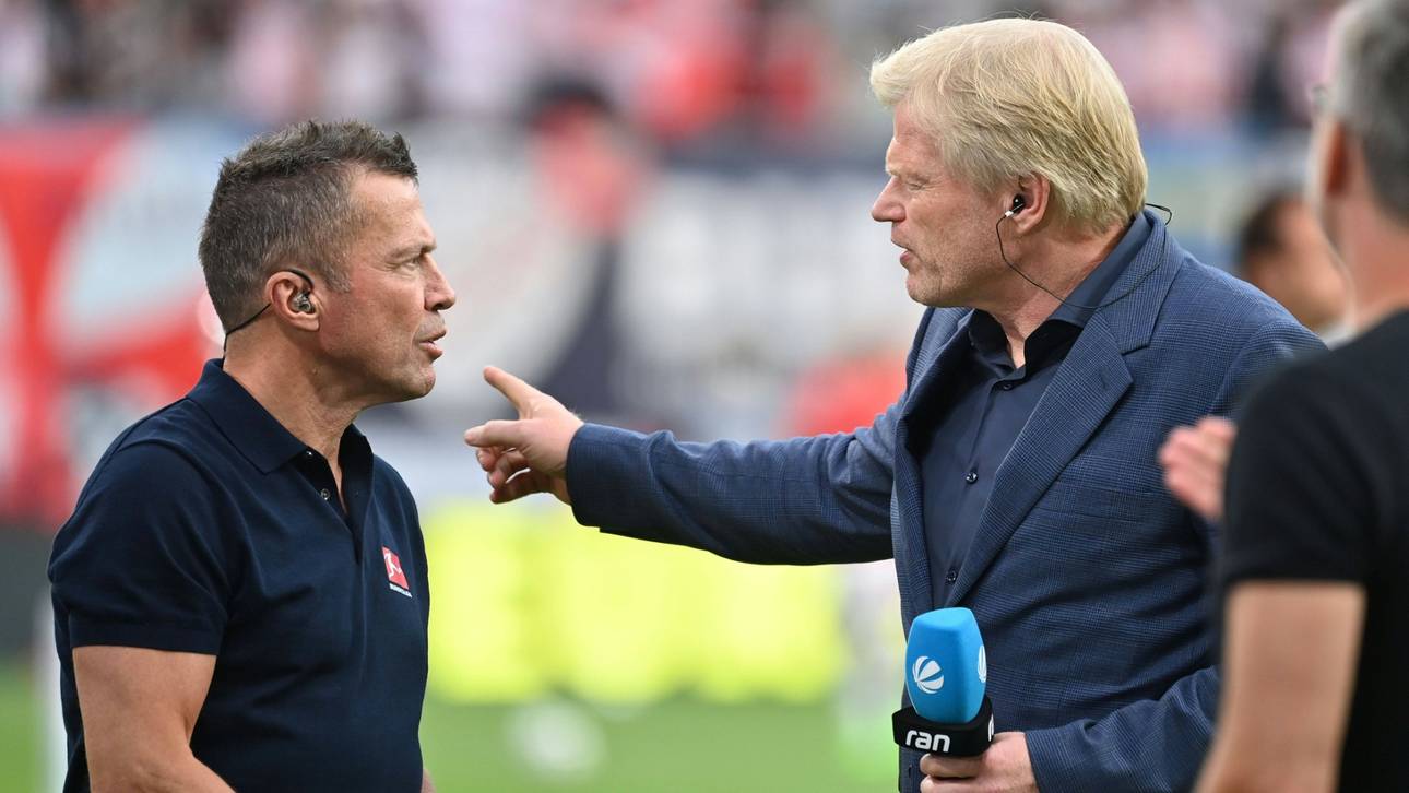 Kahn ledert gegen Matthäus