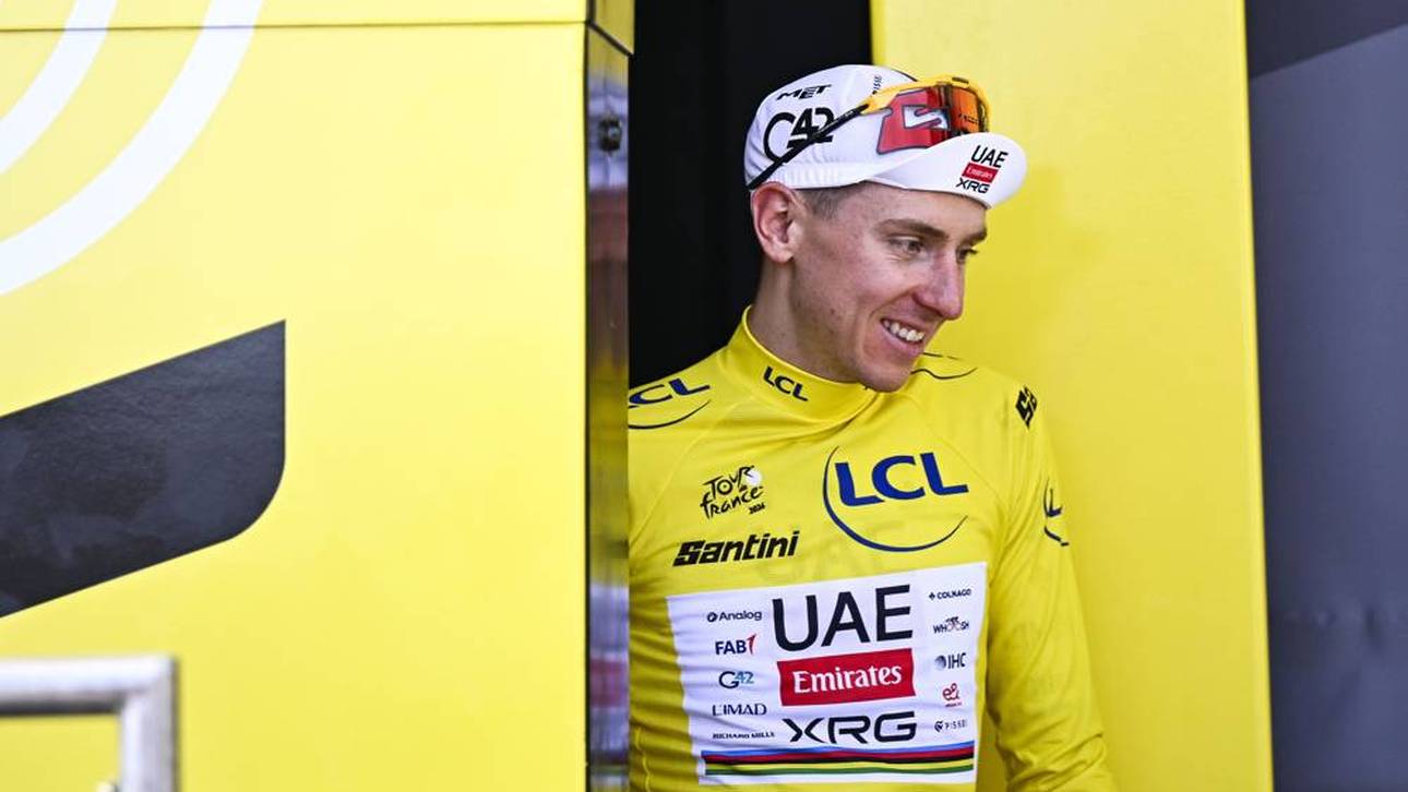 Tadej Pogacar fährt bei dieser Tour de France wieder in seiner eigenen Liga