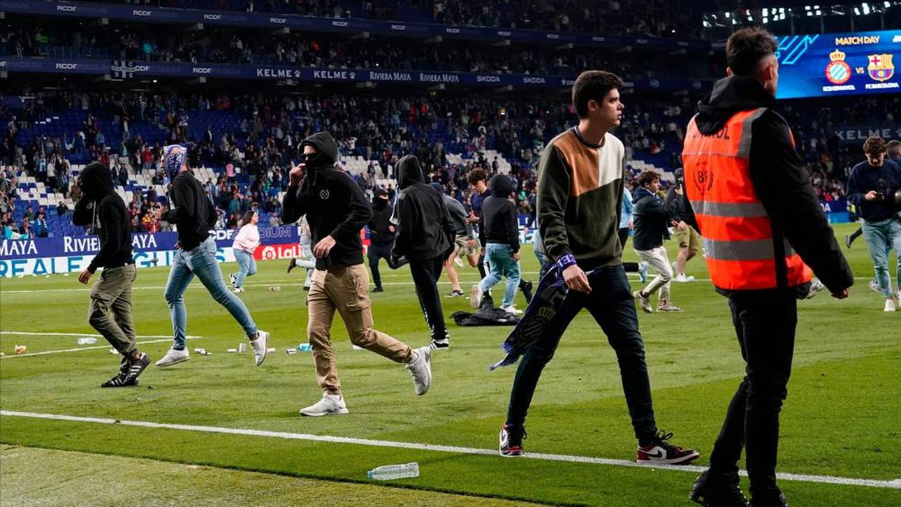 Skandal bei Barcas Meisterfeier