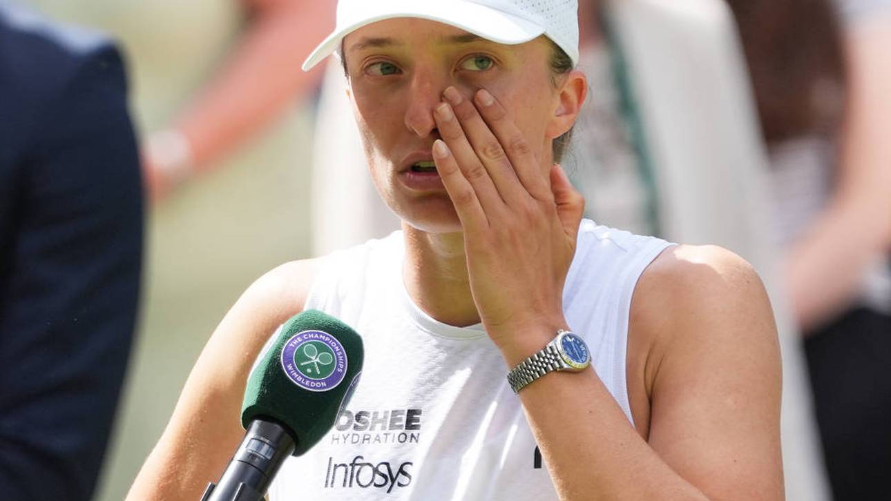 Tränenausbruch von Champion