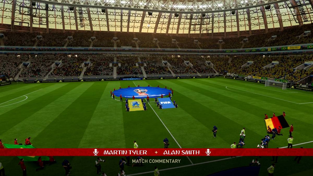 Bei den Kommentatoren wurden einige neue Sprachsequenzen aufgenommen, passend für den WM-Modus